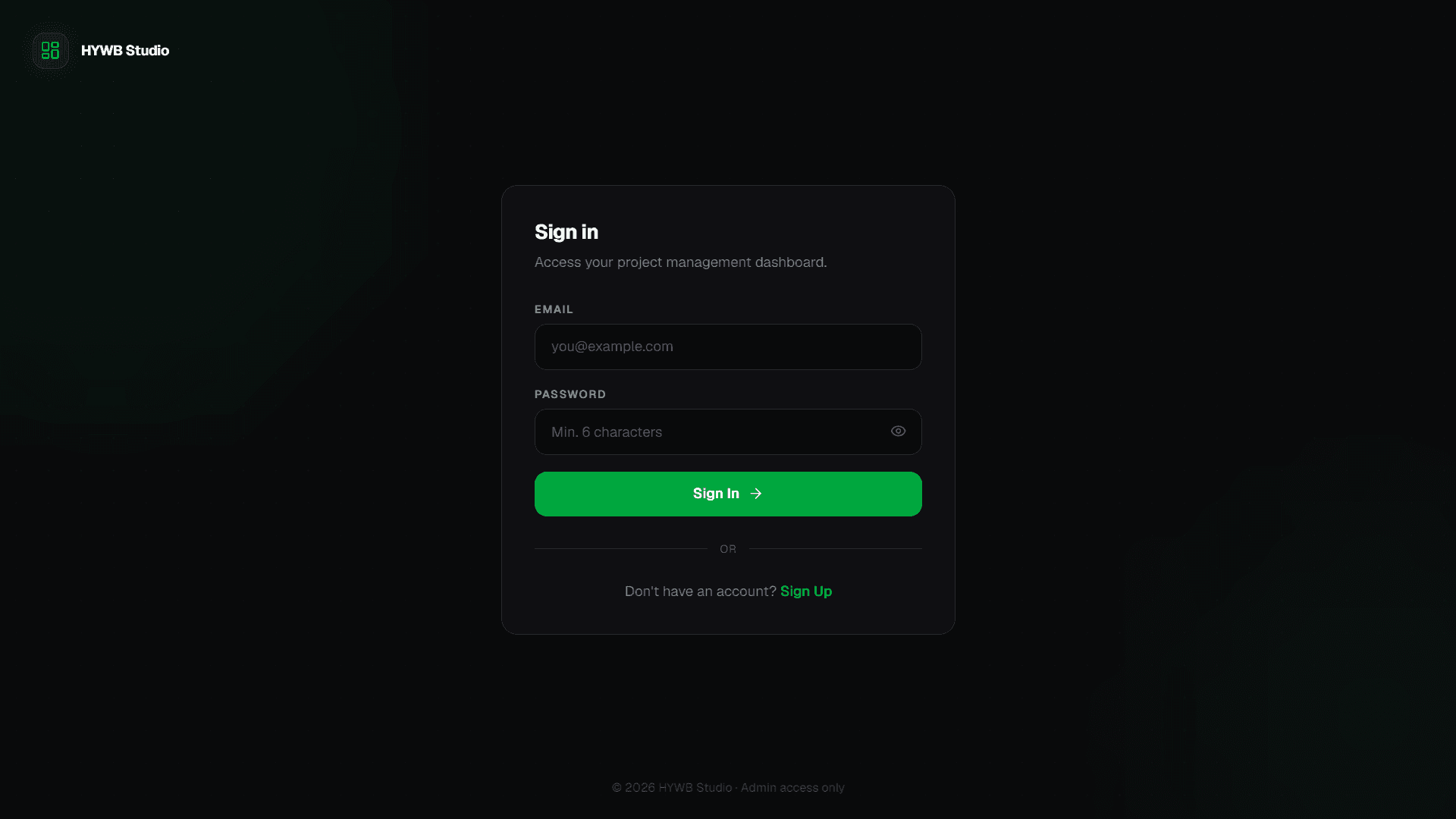 HYWB Studio Screenshot 1
