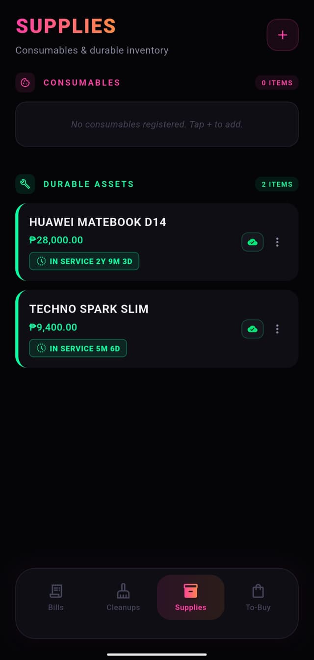 HYWB Tracker Screenshot 2